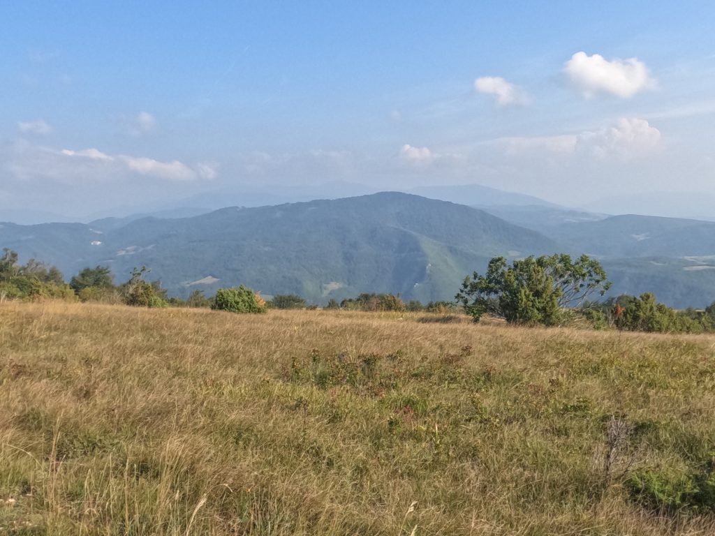 Pogled sa Rudine na Humska Gradina