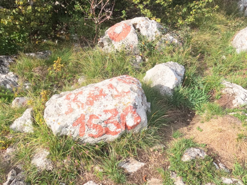 Kalin - Orlovina 1530 metara
