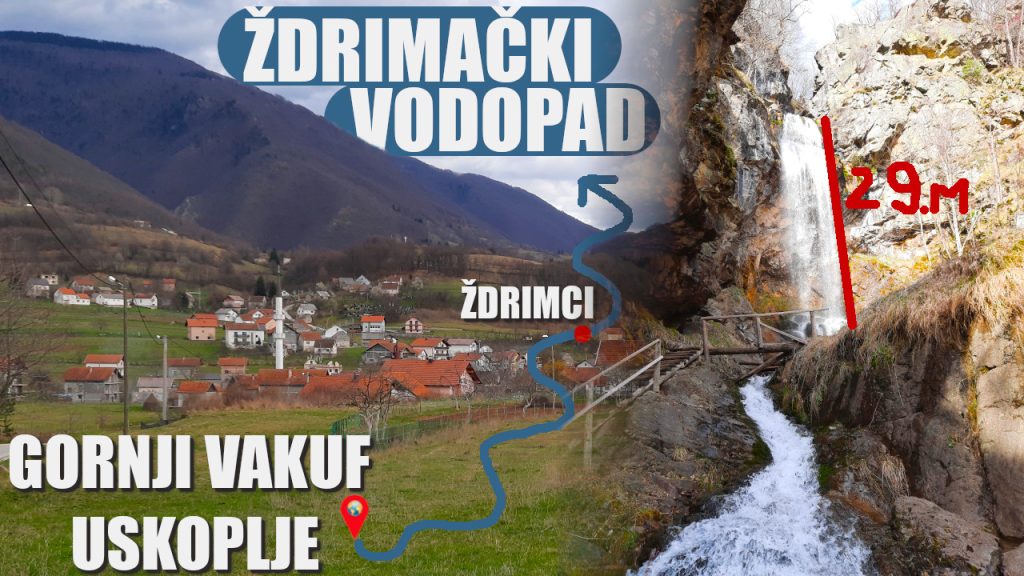 Zdrimacki Vodopad (Crnodolski Slap) Gornji Vakuf Uskoplje