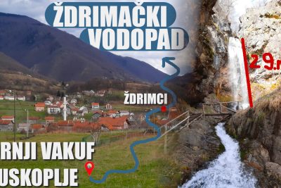 Zdrimacki Vodopad (Crnodolski Slap) Gornji Vakuf Uskoplje
