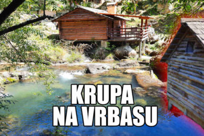 Krupa na Vrbasu - Slapovi na krupi i izvor Krupe
