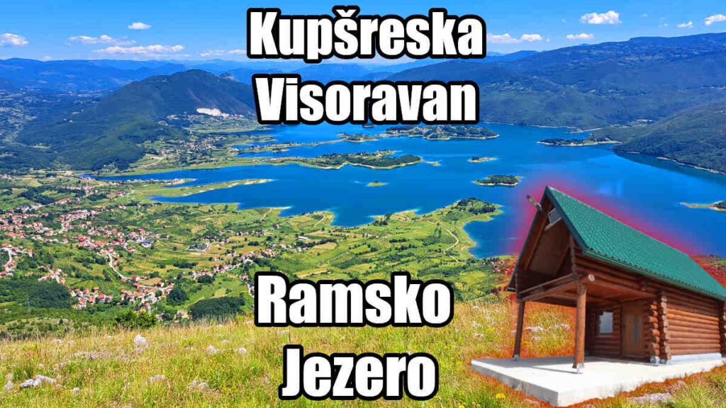 Kupresko polje do vidikovca Ramsko Jezero